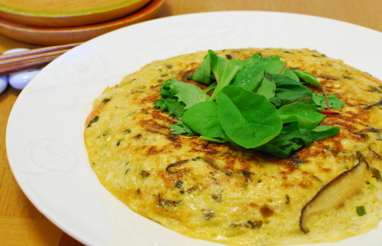 ごま高菜の擬製豆腐